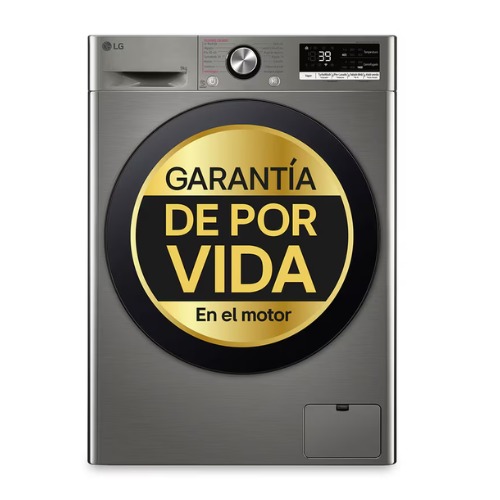 LAVADORA LG F4WR7009AGS INTELIG 9KG VAPOR 1400R A